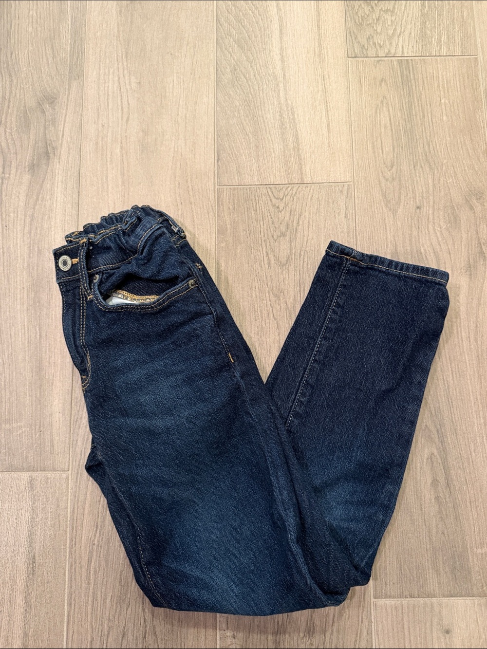 Old Navy Boys Dark Blue Slim Denim Jeans Size 8